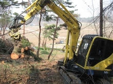Бревнозахват многоцелевой вращающийся DHRW для экскаватора и лесопогрузчика